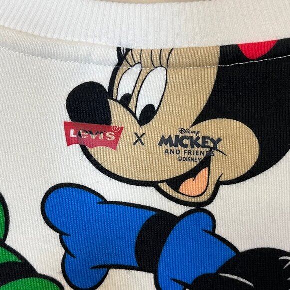 Levi's Disney Mickey and Friends Pullover Sweatshirt - Women's Size XS - Picture 4 of 12